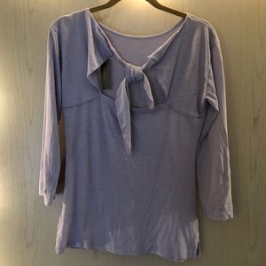 J. Crew Tie Back T Shirt Size S
